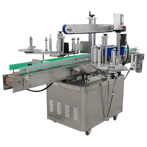 Dostawa fabrycznie Półautomatyczny aplikator etykiet powierzchniowych Maszyna do etykietowania płaskich kwadratowych butelek 