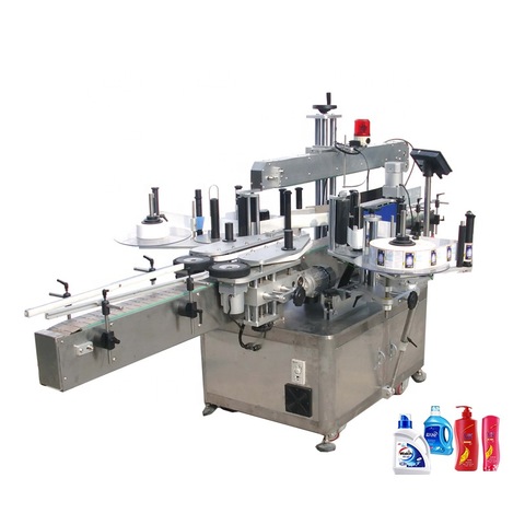 Pulpit automatyczna maszyna do etykietowania naklejek do okrągłych butelek Puszki do słoików Maszyna do etykietowania 