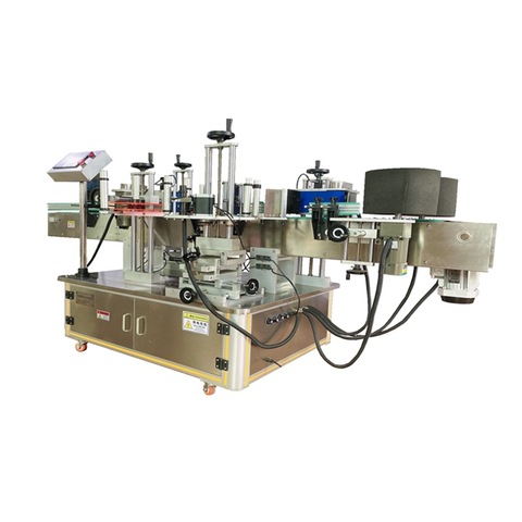 Automatyczna maszyna do etykietowania dwustronnego, maszyna do etykietowania butelek kwadratowych 