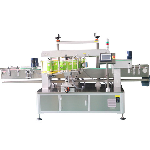 Automatyczna pozioma okrągła maszyna do etykietowania butelek / handlowa maszyna do etykietowania / automatyczna maszyna do klejenia 