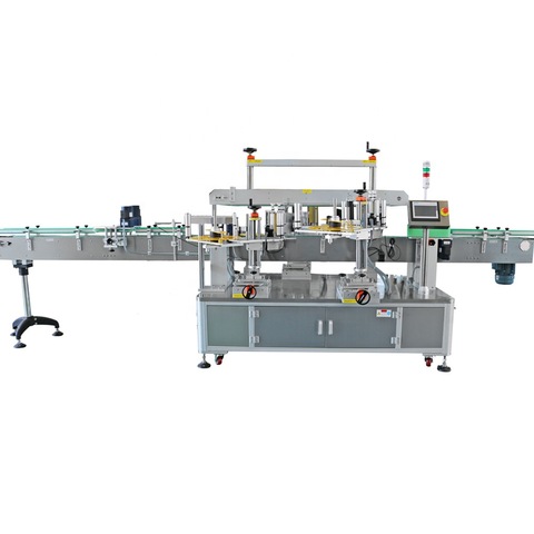 Automatyczna maszyna do etykietowania naklejek z kodami kreskowymi firmy Skilt Machinery 