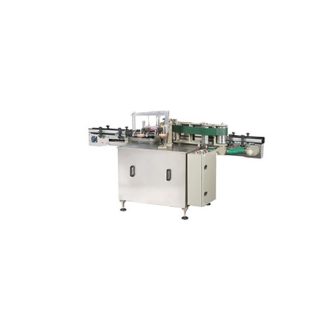 Automatyczna maszyna do etykietowania pudełek kartonowych / Automatyczna etykieciarka górna Umieszczona etykiety na wierzchu pojemników 