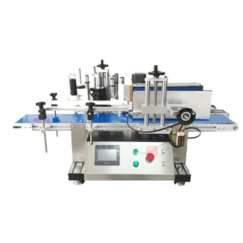 Obrotowa maszyna do etykietowania Maszyna do etykietowania owalnych butelek Przemysłowa maszyna do etykietowania 