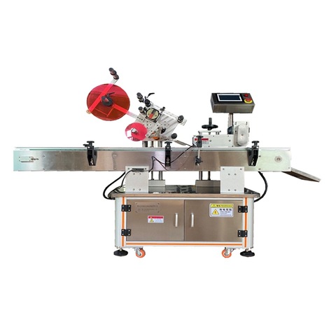 Automatyczna maszyna do etykietowania powierzchni górnej i płaskiej do codziennych produktów 