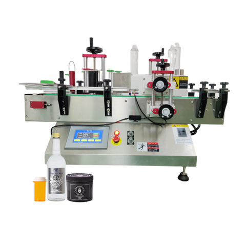 Typ blatu Półautomatyczna maszyna do etykietowania butelek z wodą do wina Maszyna do etykietowania Słoik Półautomatyczna maszyna do etykietowania okrągłych butelek Półautomatyczna maszyna do etykietowania 
