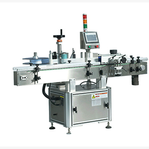 Obrotowa maszyna do etykietowania Maszyna do etykietowania owalnych butelek Przemysłowa maszyna do etykietowania 