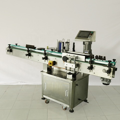 Automatyczna maszyna do etykietowania płaskich pudełek Maszyna do etykietowania na górnej powierzchni torby 