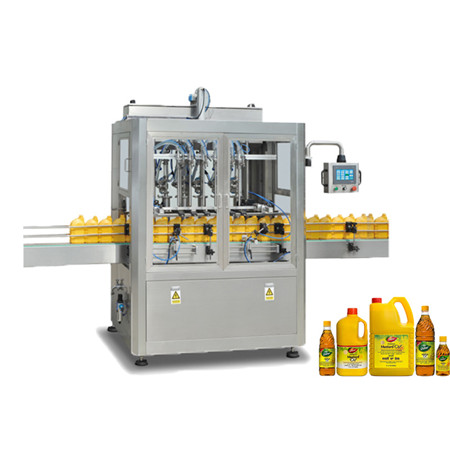 Automatyczne napełnianie butelek oleju musztardowego do napełniania, etykietowanie, zamykanie, maszyny do pakowania wypełniaczy 
