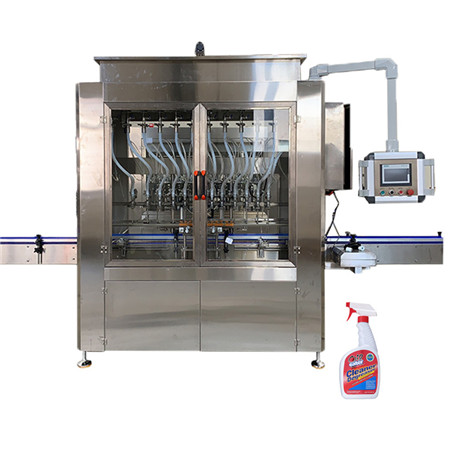 Automatyczne codzienne produkty chemiczne Napełnianie Etykietowanie Maszyna pakująca / płynny wypełniacz 