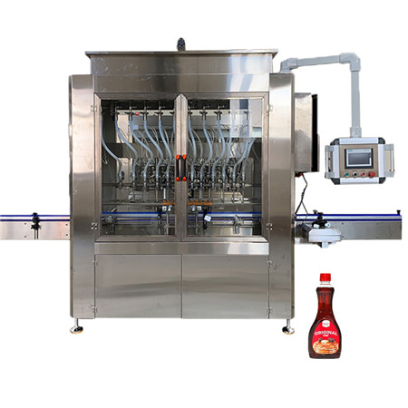 Automatyczna maszyna do napełniania cieczy olejem do butelek z linią do etykietowania zamykającego 