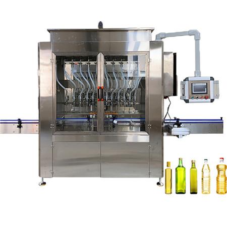 Automatyczna maszyna do napełniania cieczy olejem do butelek z linią do etykietowania zamykającego 