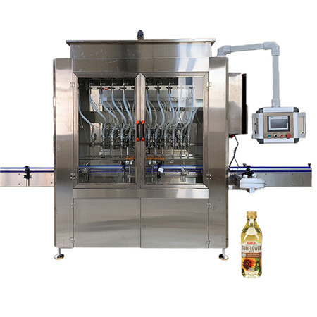 W pełni automatyczna maszyna do napełniania butelek z płynem z wieloma głowicami Pneumatyczny napełniacz butelek 