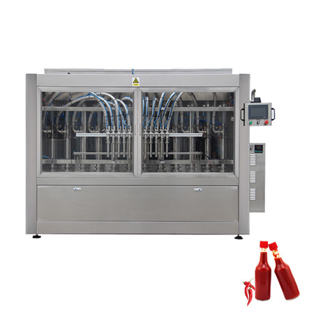 Automatyczna maszyna do napełniania butelek / puszek z detergentem do dezynfekcji liniowej 