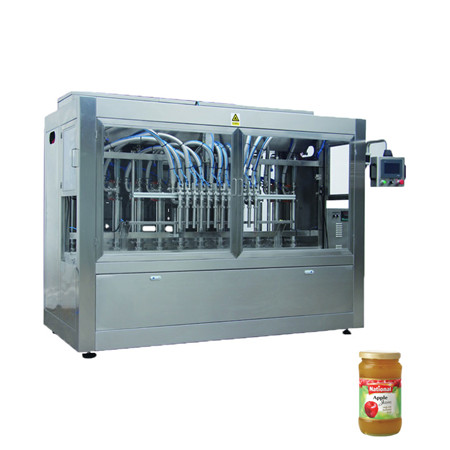 Automatyczna maszyna do napełniania butelek z 4 dyszami do soków / napojów / wody / mleka 