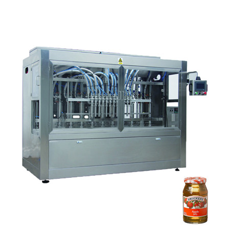 Automatyczne sterowanie PLC 3 w 1 Maszyna do napełniania szklanych butelek z sokami owocowymi