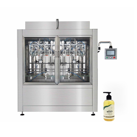 Automatyczny lepki płynny sprzęt do napełniania tłoków Kompletna maszyna do pakowania detergentów do dezynfekcji rąk / pasta pomidorowa / żel alkoholowy / olej jadalny 