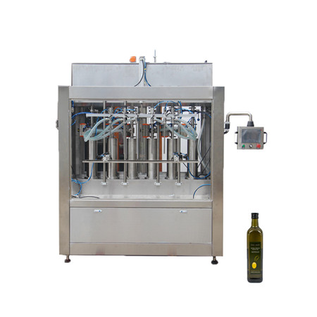 Automatyczna lepka płynna maszyna do napełniania lepkich płynnych wypełniaczy w butelkach z tworzywa sztucznego CBD oliwa z oliwek 