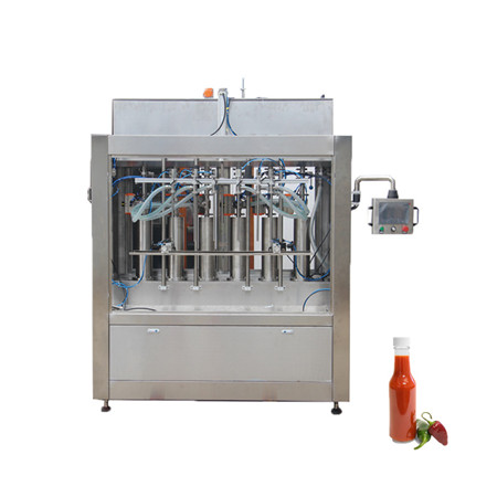Kompletna maszyna do napełniania i etykietowania oleju silnikowego / chłodziwa / płynu niezamarzającego 